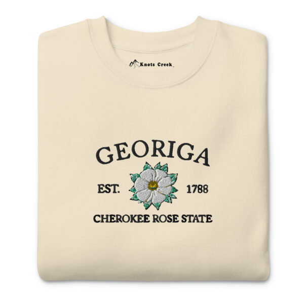 Cherokee Rose State Sweatshirt – Flower - Image 5