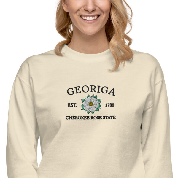 Cherokee Rose State Sweatshirt – Flower