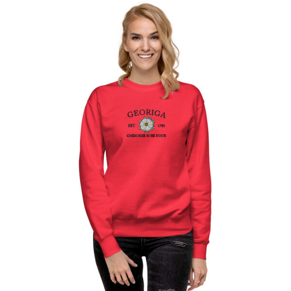 Cherokee Rose State Sweatshirt – Flower - Image 7