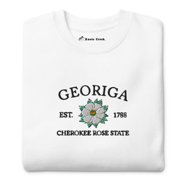 Cherokee Rose State Sweatshirt – Flower - Image 6