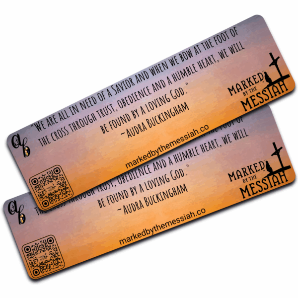 Bookmark Premium Cardstock- Audra Buckingham