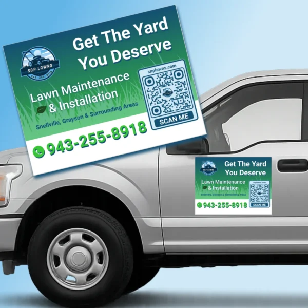Car Magnet - S&P Lawns