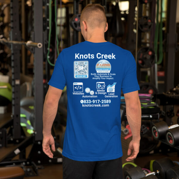 Bella + Canvas 3001 - Knots Creek Walking Billboard